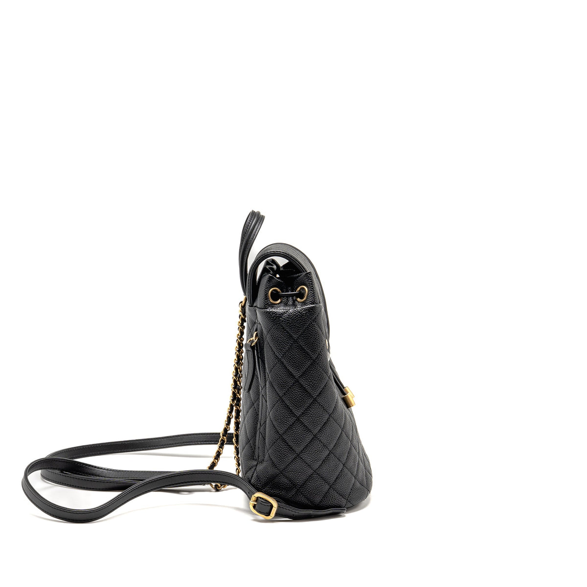chanel-black-backpack