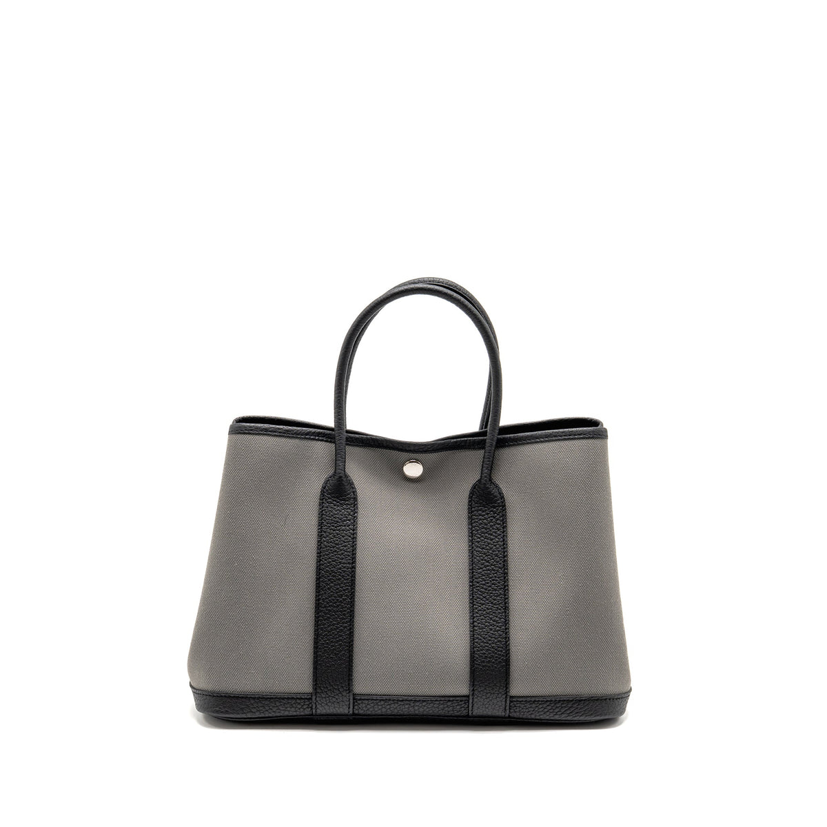 hermes-garden-party-30-canvas-negonda-leather-grey-black-shw-stamp-b