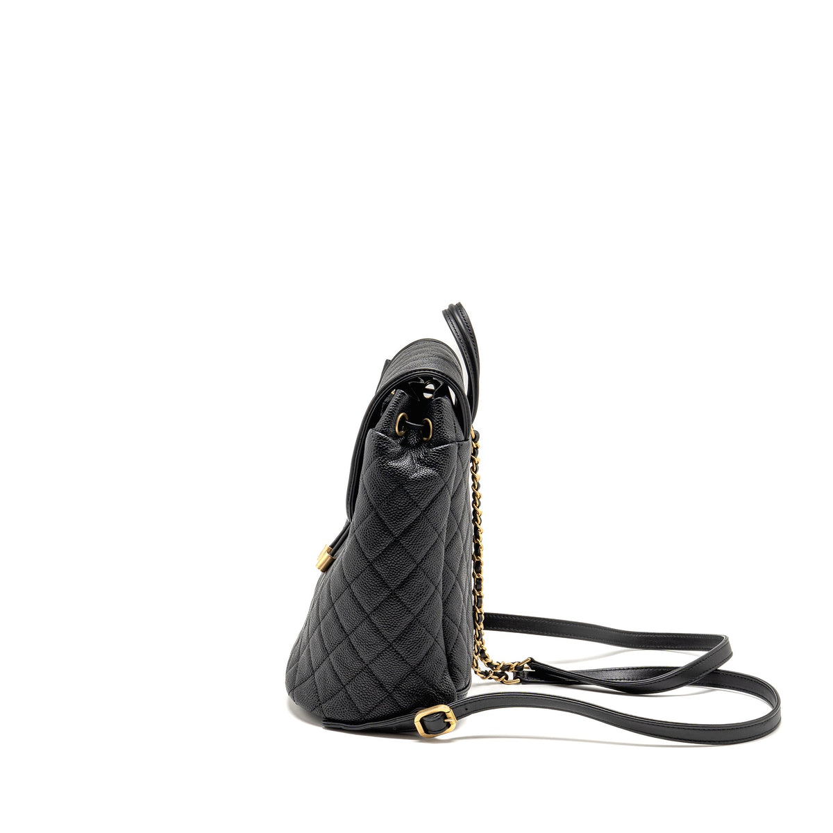 chanel-black-backpack