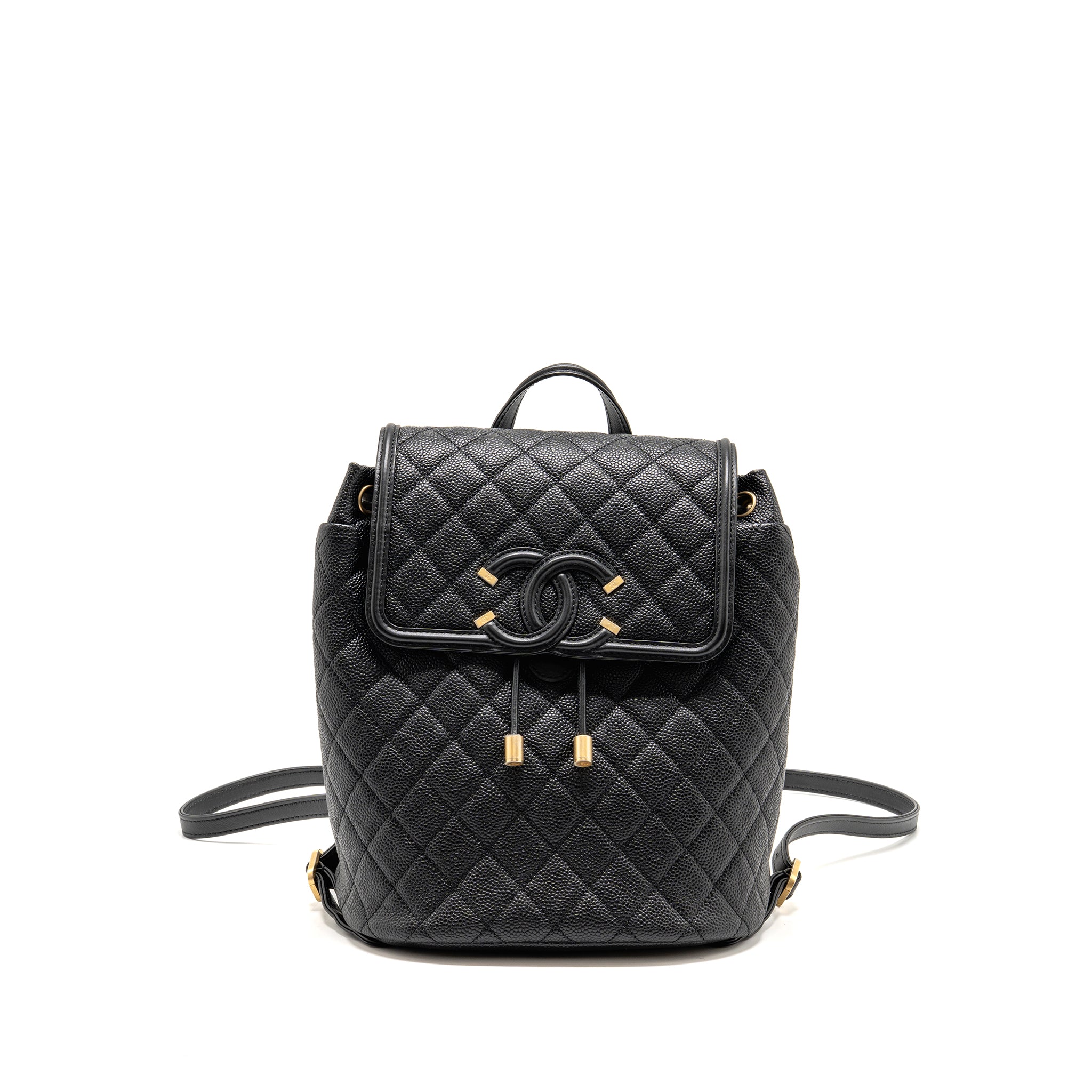 chanel-black-backpack