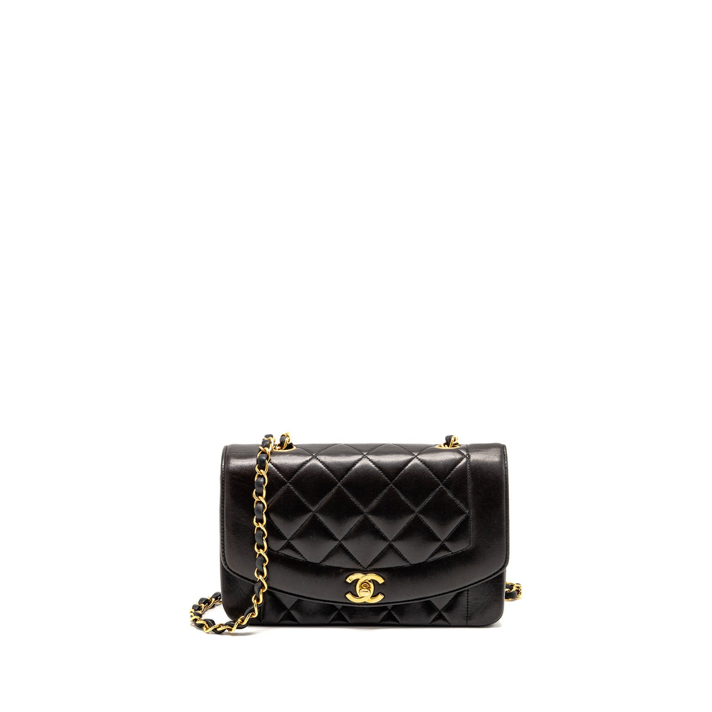 chanel-vintage-small-diana-quilted-flap-bag-lambskin-black-ghw