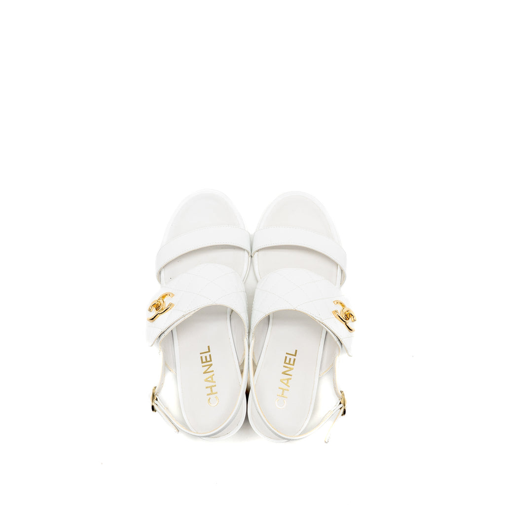 chanel-size-37-23p-cc-logo-sandals-patent-goatskin-white-ghw