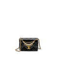 chanel-pearl-logo-chain-quilted-flap-bag-lambskin-black-ghw-microchip