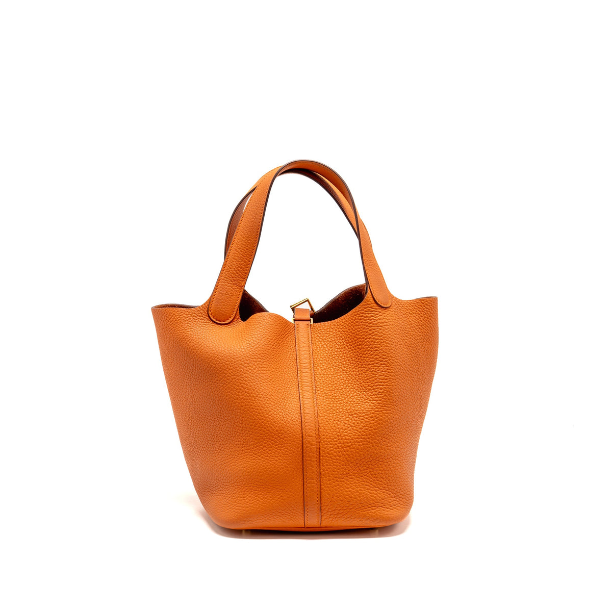 hermes-picotin-22-lock-bag-clemence-orange-ghw