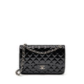 chanel-jumbo-classic-double-flap-bag-patent-black-shw-2