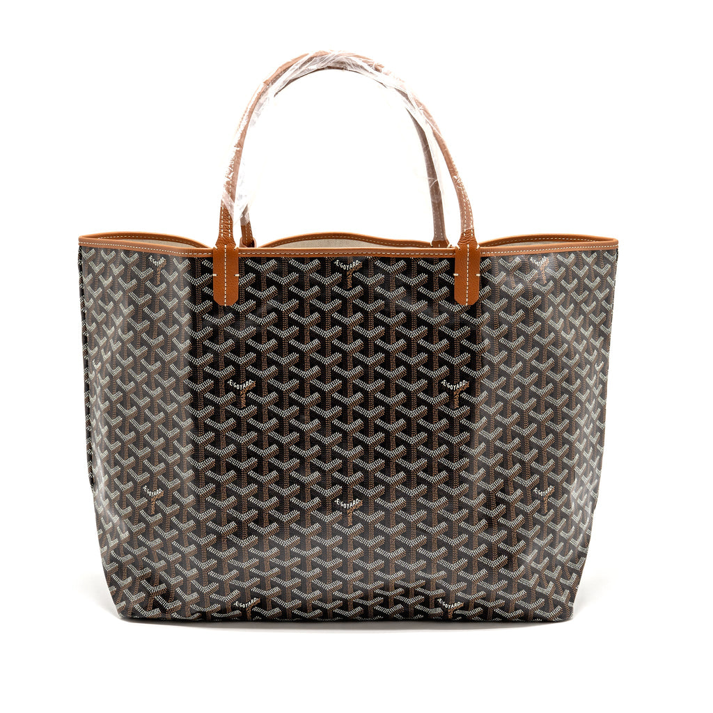 goyard-saint-louis-gm-tote-bag-goyardine-canvas-leather-black-brown-shw