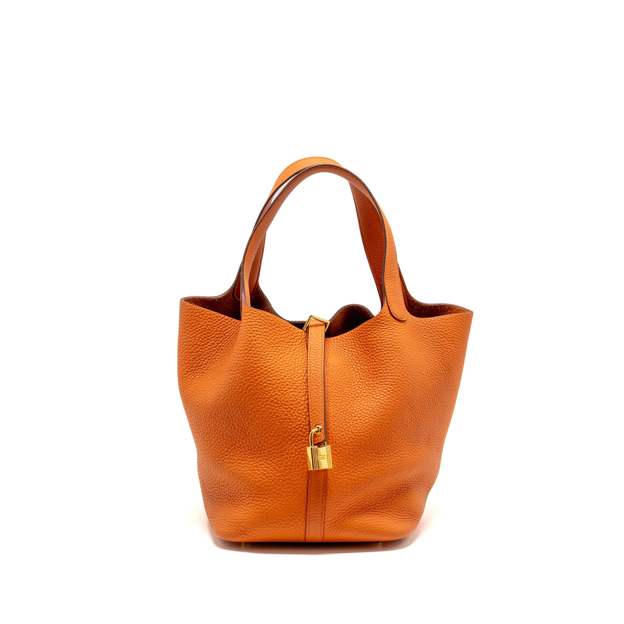 hermes-picotin-22-lock-bag-clemence-orange-ghw