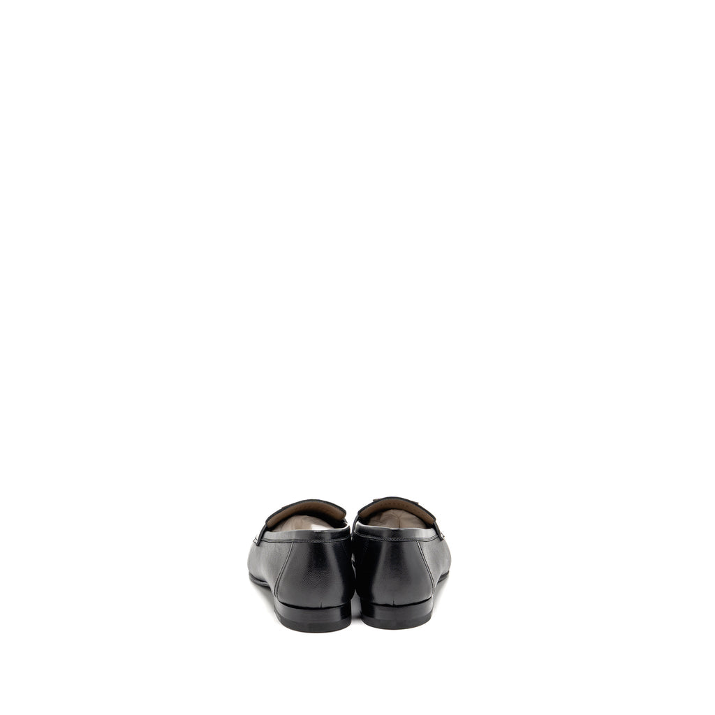 hermes-size-38-paris-loafer-leather-black-with-enamel-hardware