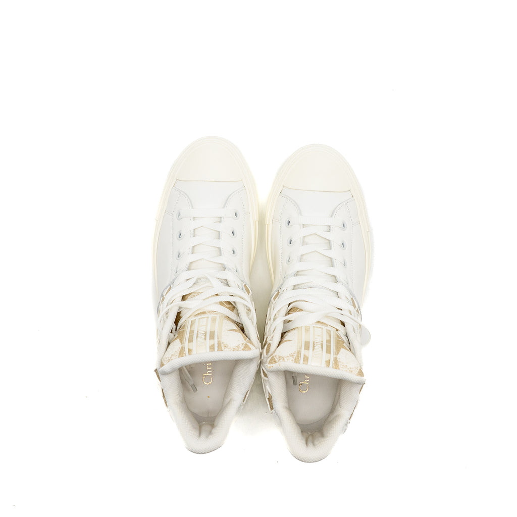 dior-size-37-walk-n-dior-hightop-star-sneaker-leather-gold-white