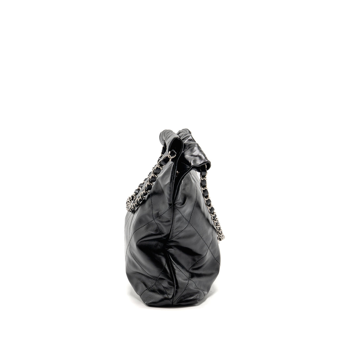 chanel-small-22-bag-shiny-calfskin-black-shw-microchip-copy