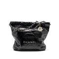 chanel-small-22-bag-shiny-calfskin-black-shw-microchip-copy