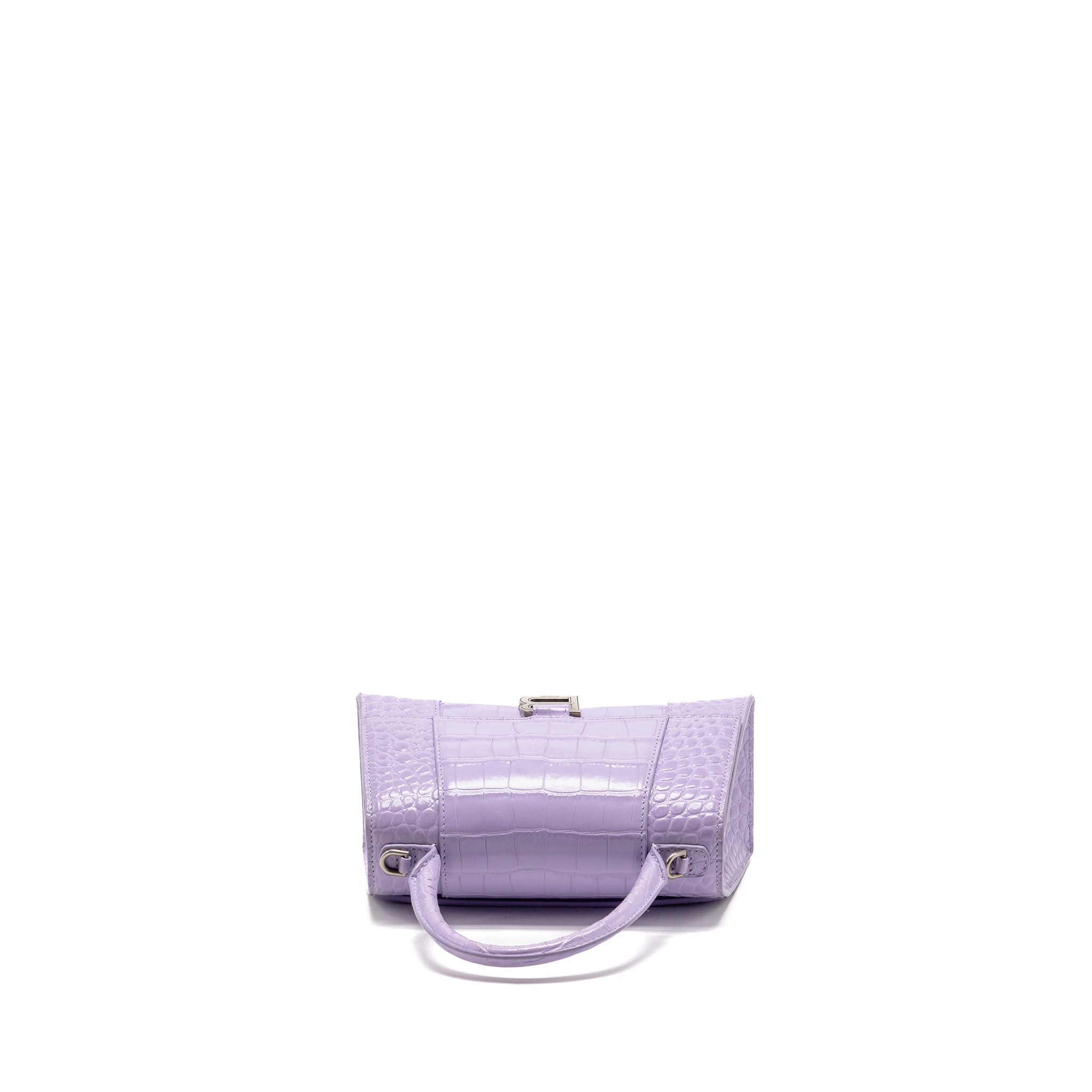balenciaga-small-hourglass-bag-croc-embossed-calfskin-lilac-shw