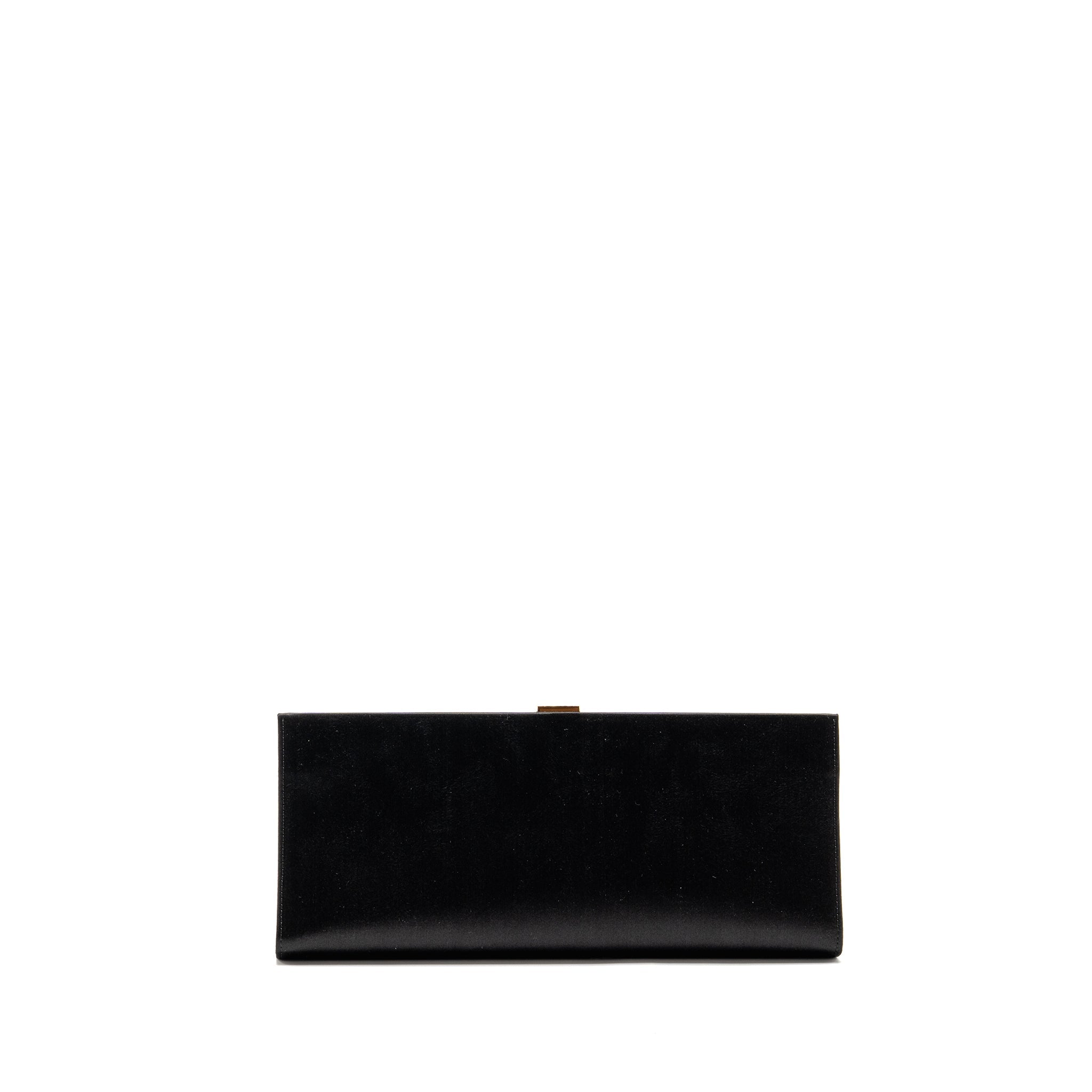 roger-vivier-strass-buckled-clutch-purse-with-chain-satin-black-lghw