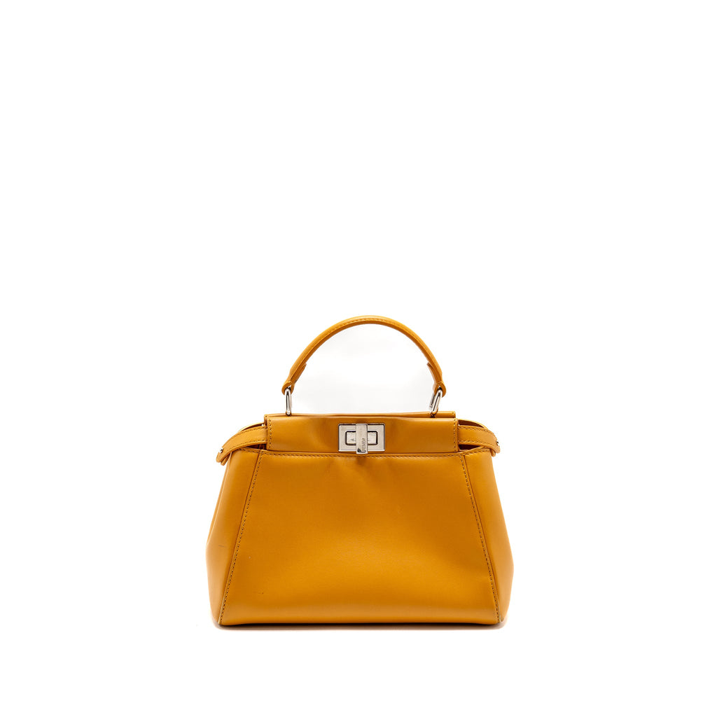fendi-mini-peekaboo-nappa-lambskin-orange-shw