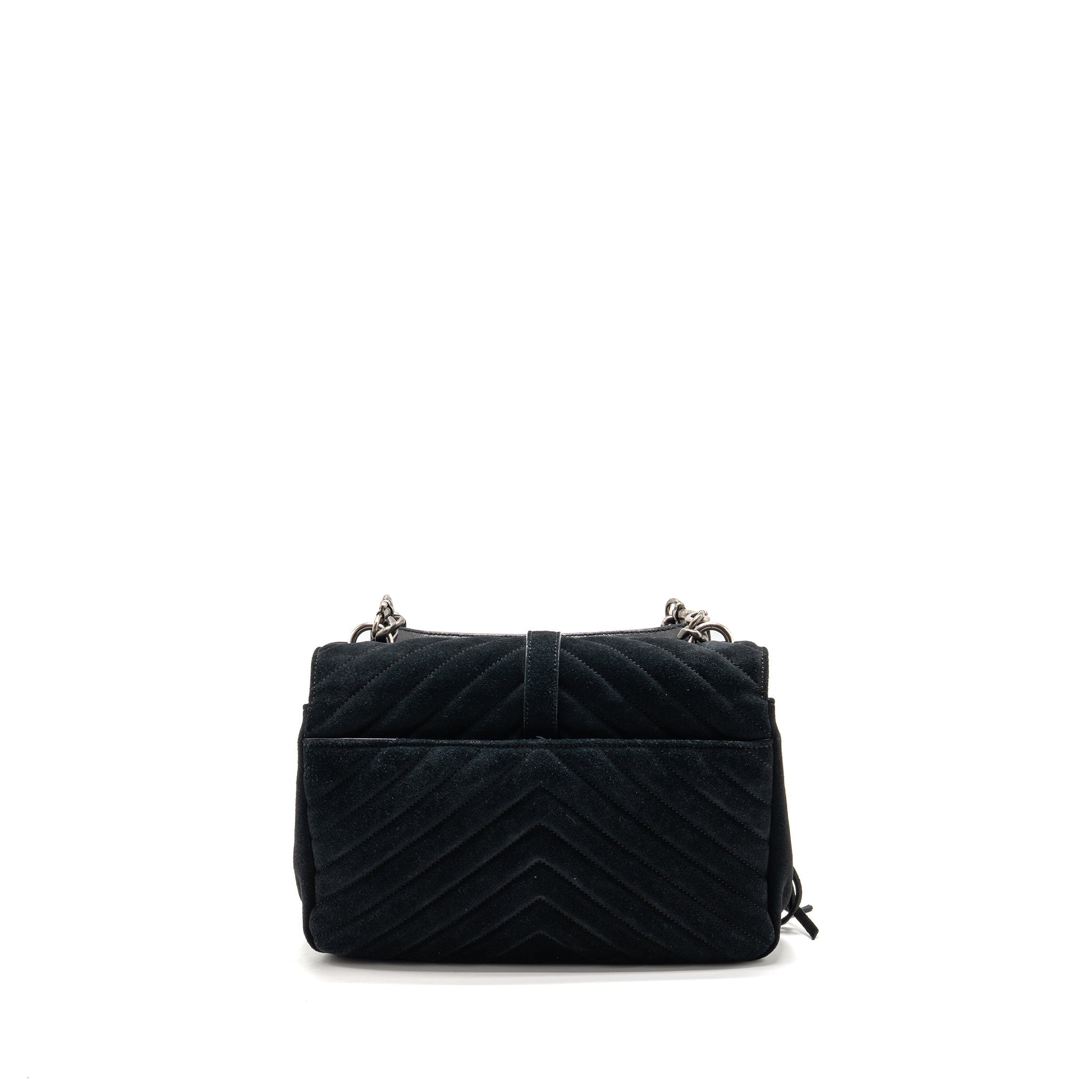 saint-laurent-ysl-medium-chevron-fringe-college-bag-suede-black-ruthenium-hardware