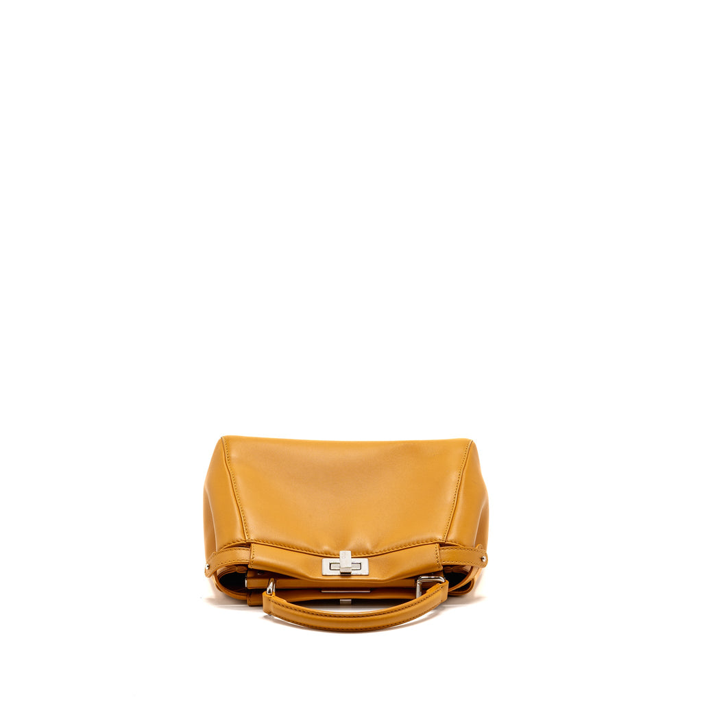 fendi-mini-peekaboo-nappa-lambskin-orange-shw