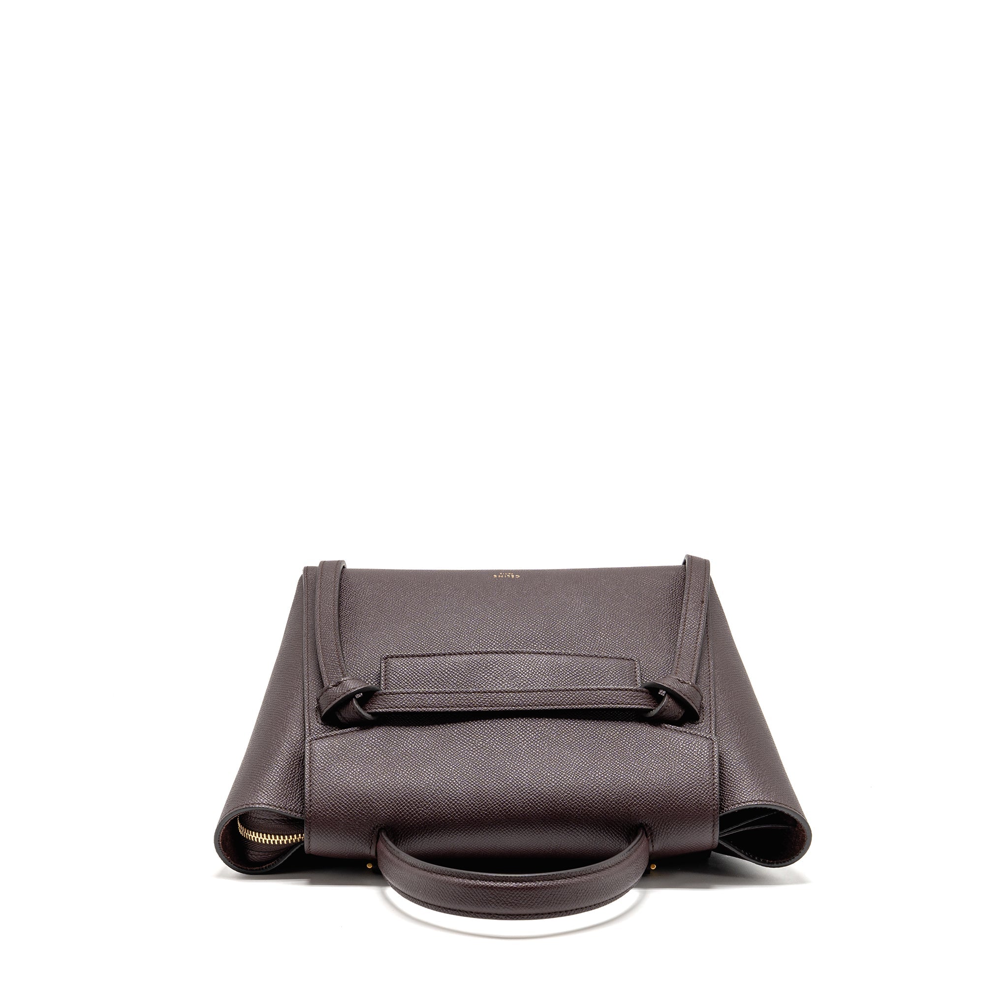 celine-micro-belt-bag-grained-calfskin-burgundy-ghw