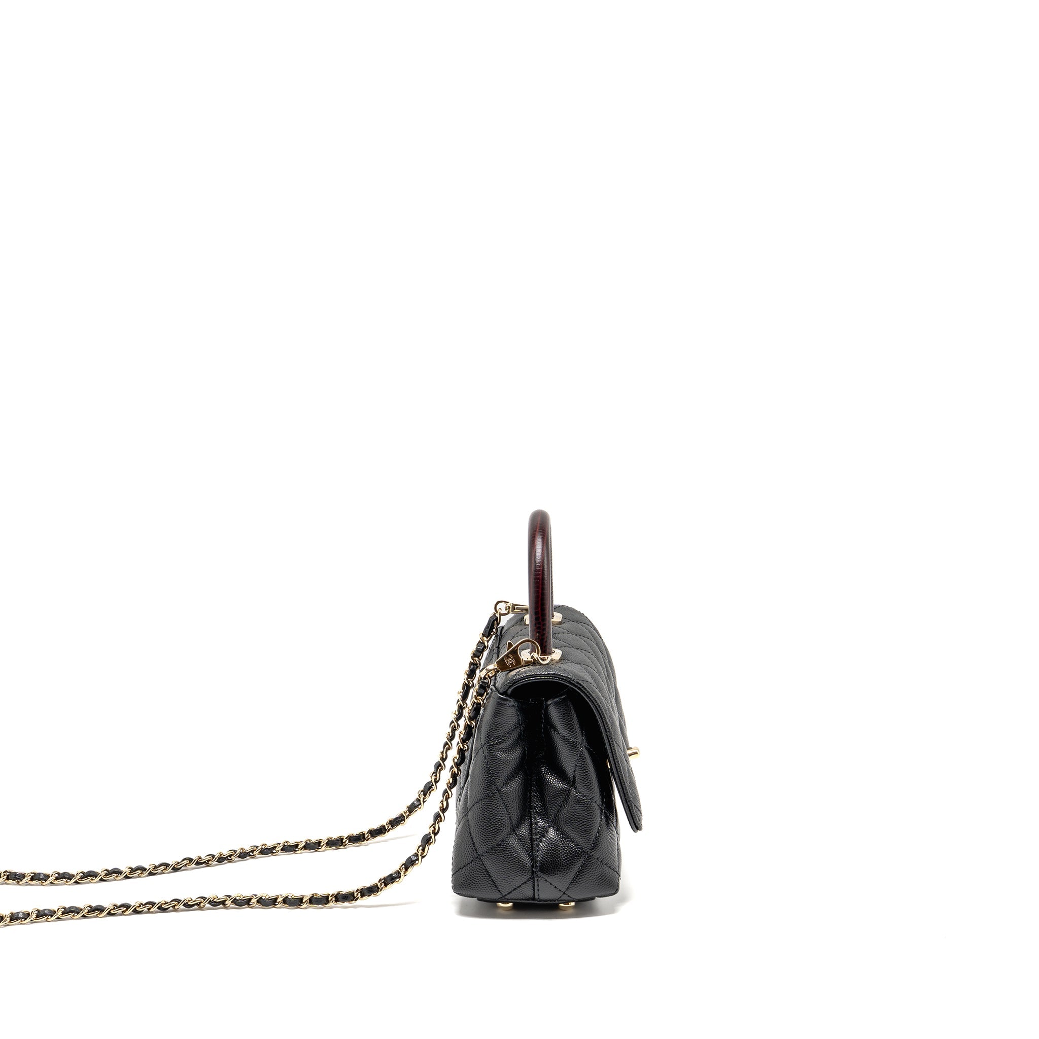 chanel-mini-coco-handle-caviar-black-burgundy-handle-lghw-microchip