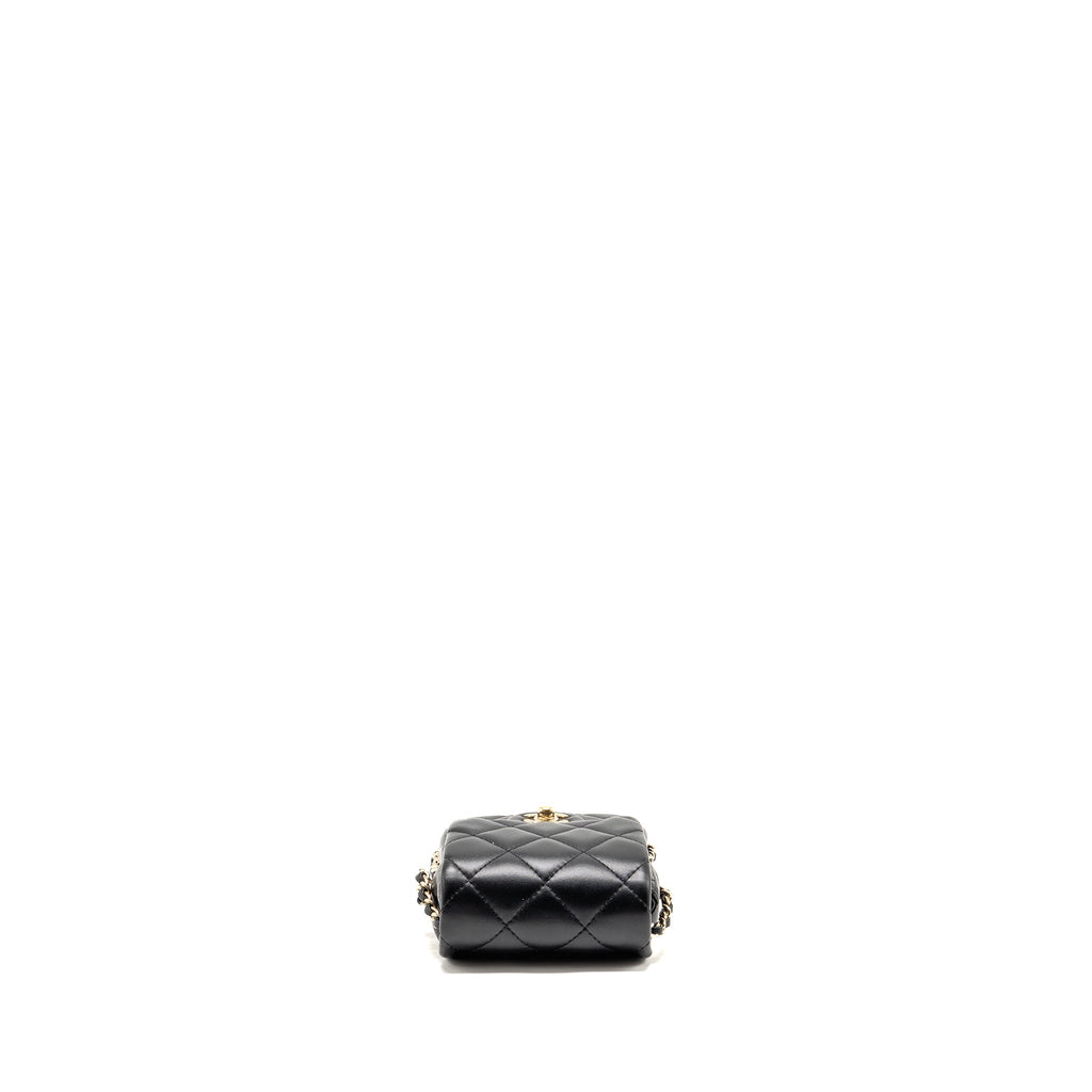 chanel-letter-pearl-chain-mini-flap-clutch-lambskin-black-lghw