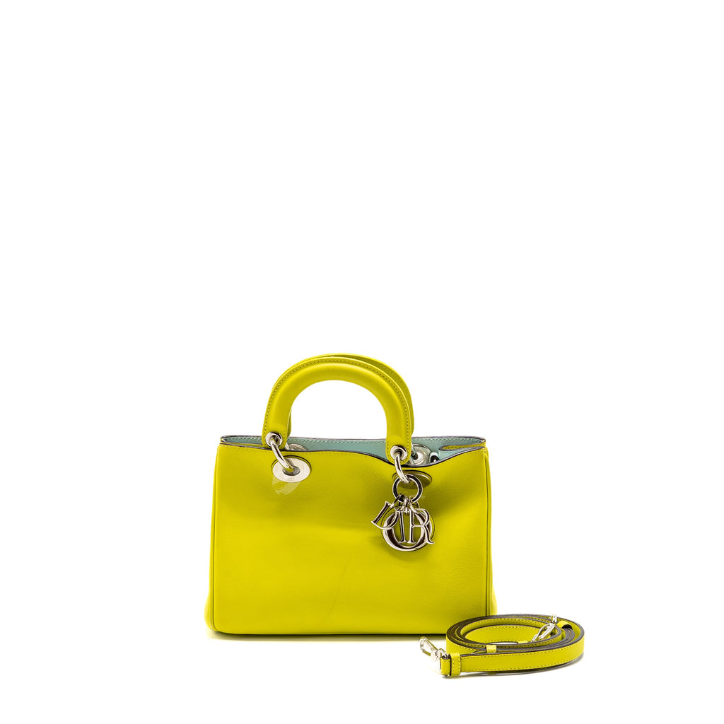 dior-mini-diorissimo-bag-calfskin-yellow-blue-shw