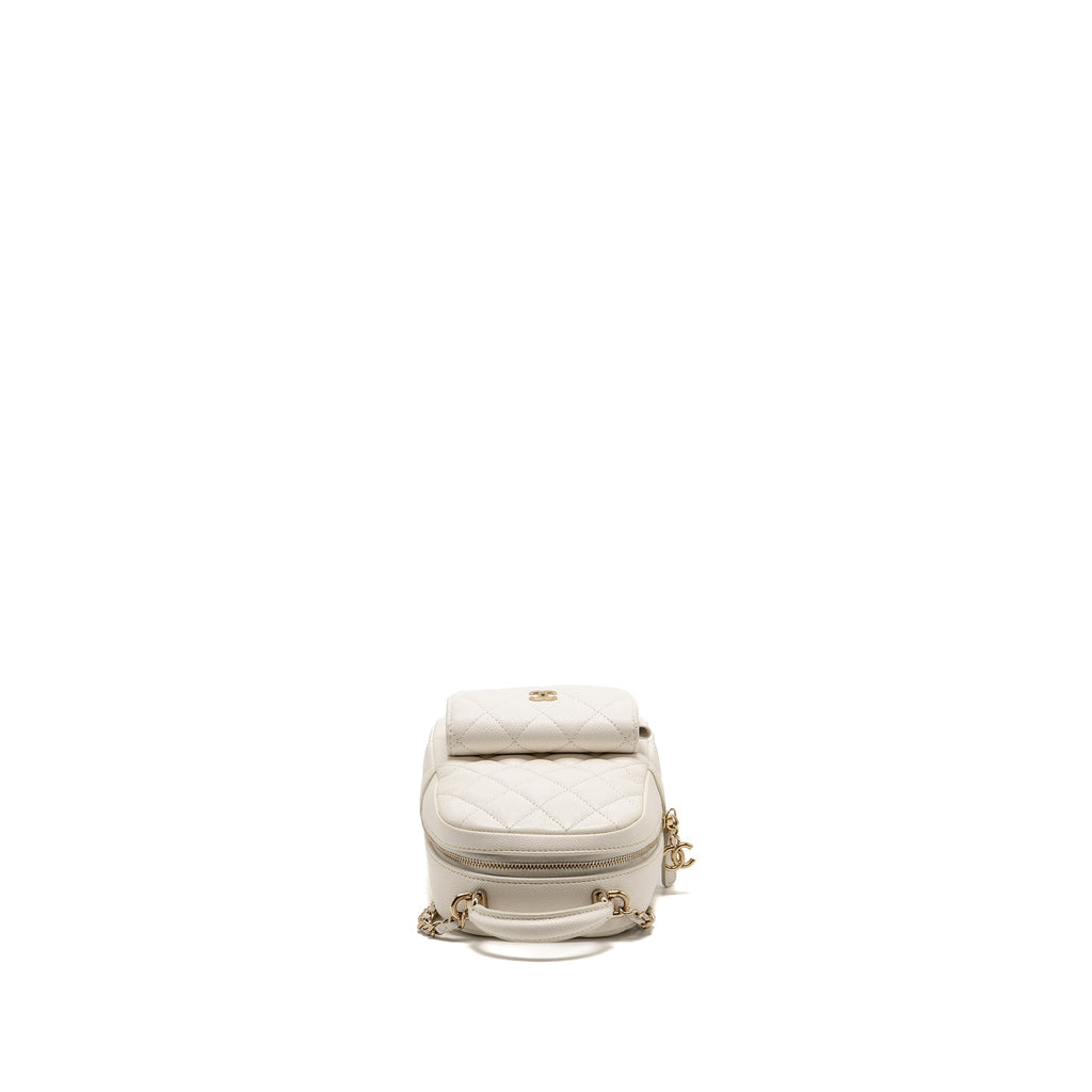 chanel-white-backpack