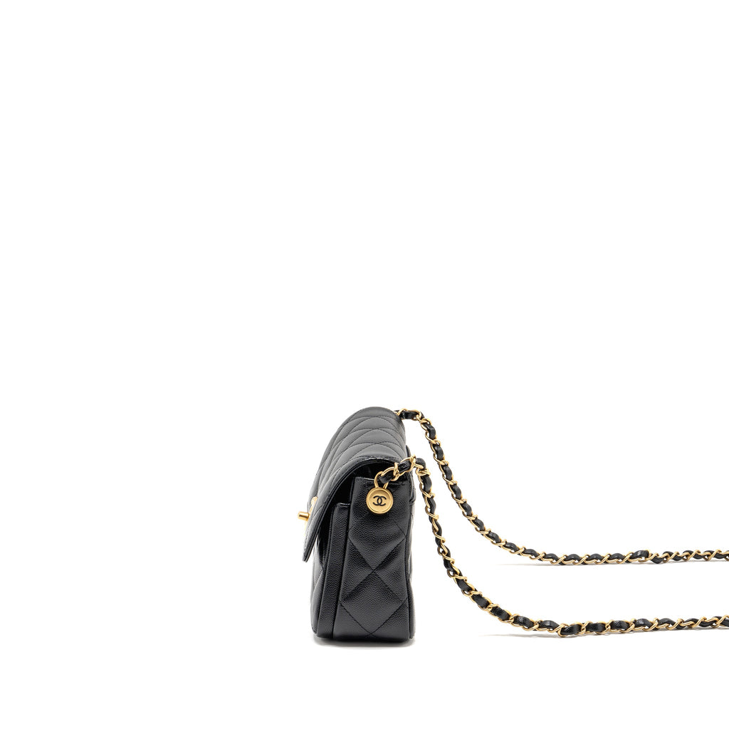 chanel-24b-quilted-flap-bag-caviar-black-ghwmicrochip