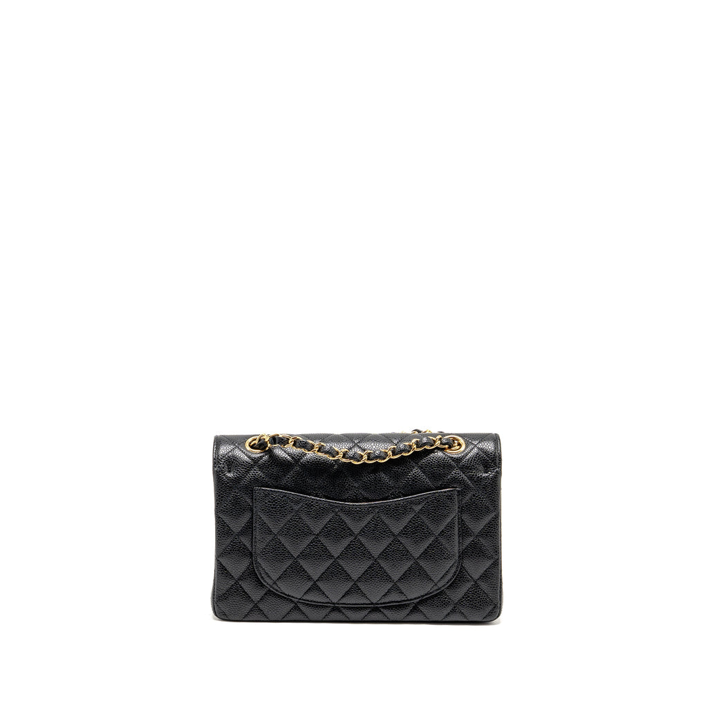 chanel-small-classic-double-flap-bag-caviar-black-ghw-microchip-15