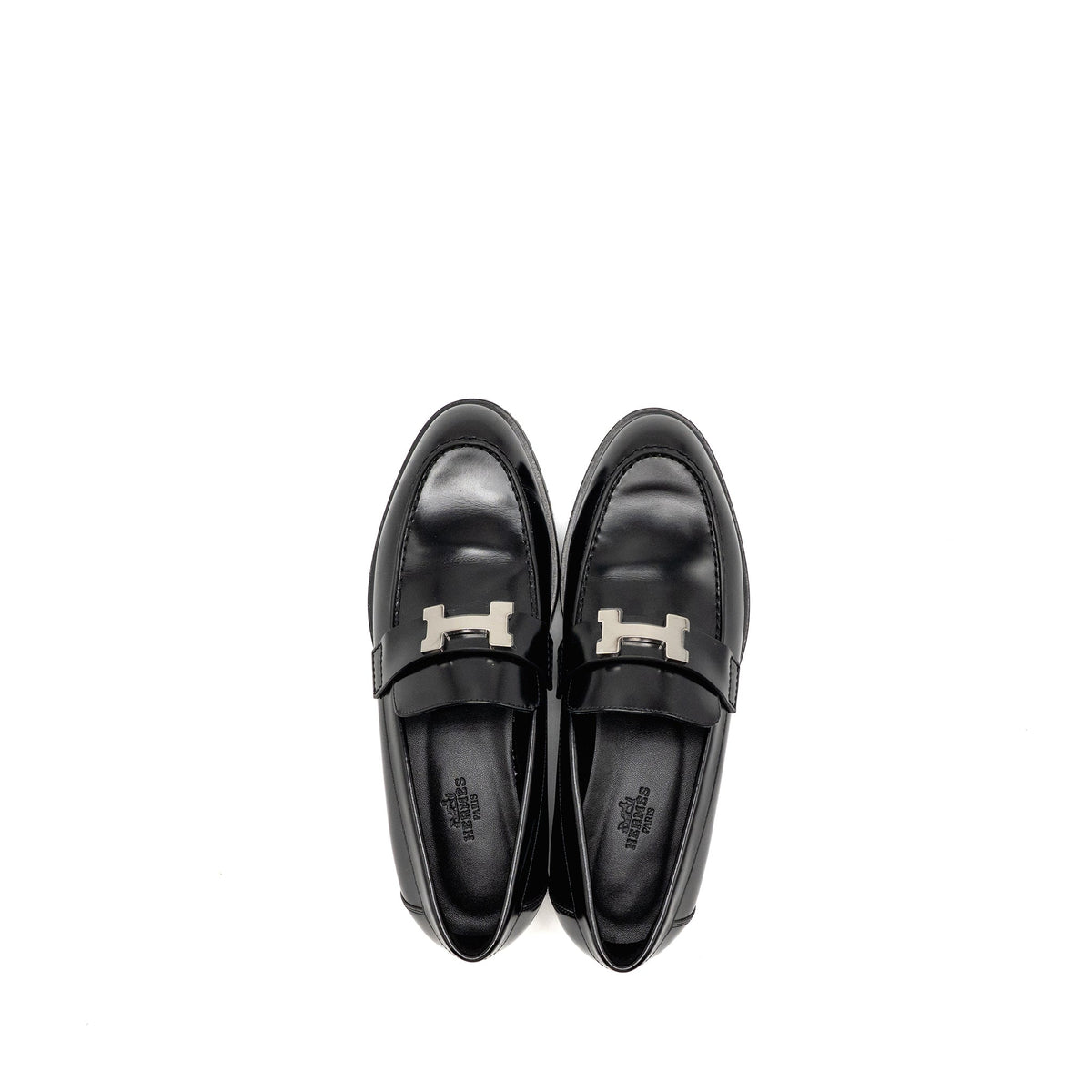 hermes-faubourg-loafer-black