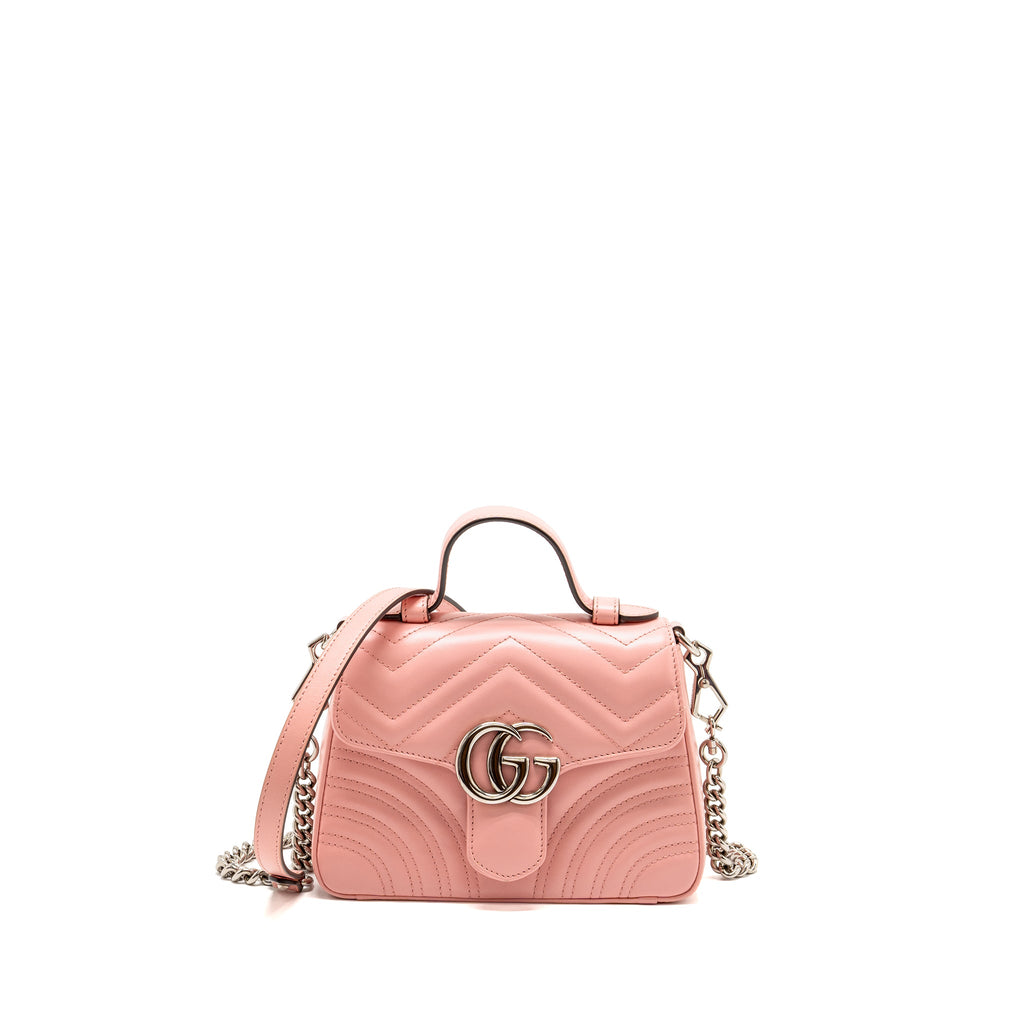 gucci-gg-marmont-mini-top-handle-bag-calfskin-pink-shw