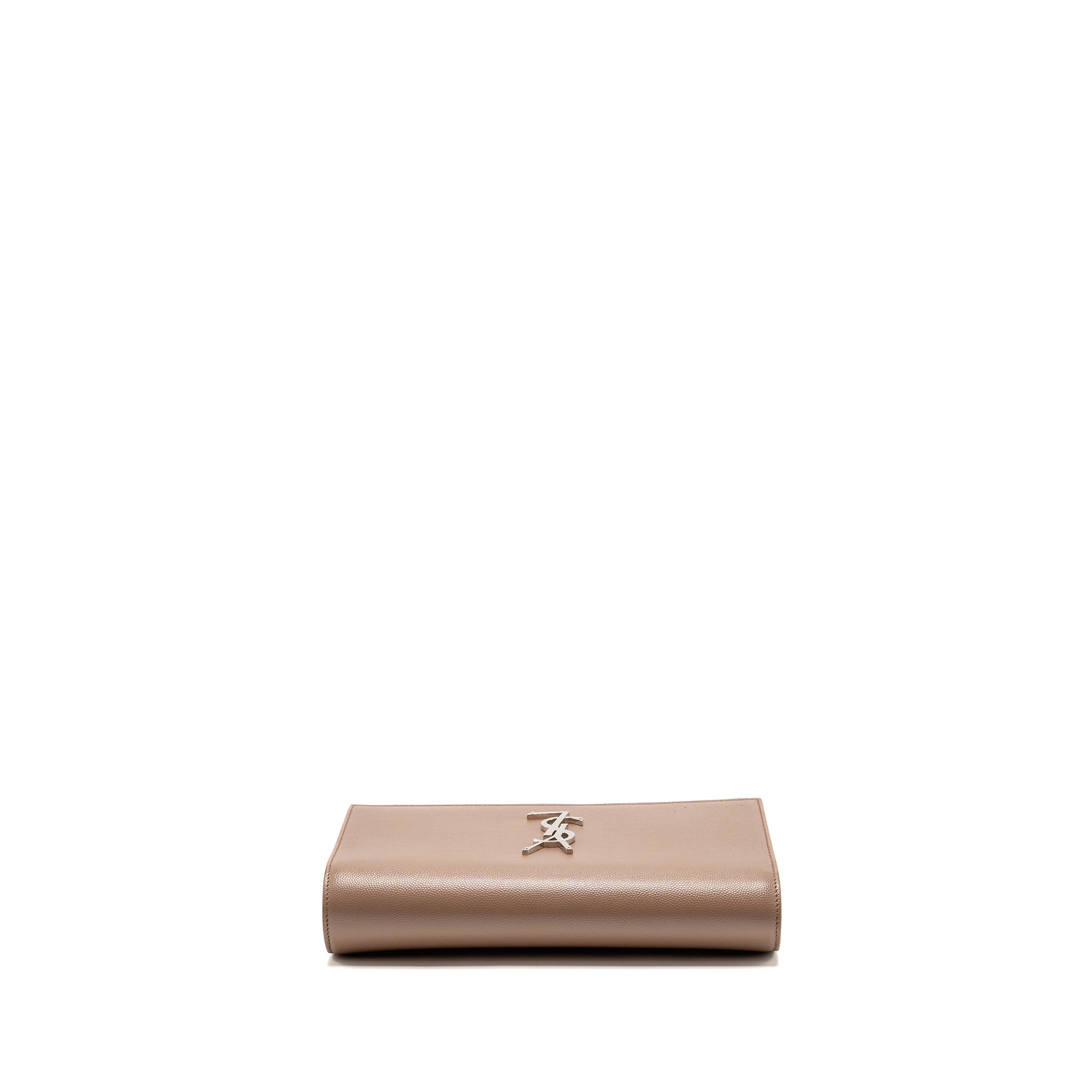 saint-laurent-ysl-kate-clutch-grained-calfskin-beige-shw