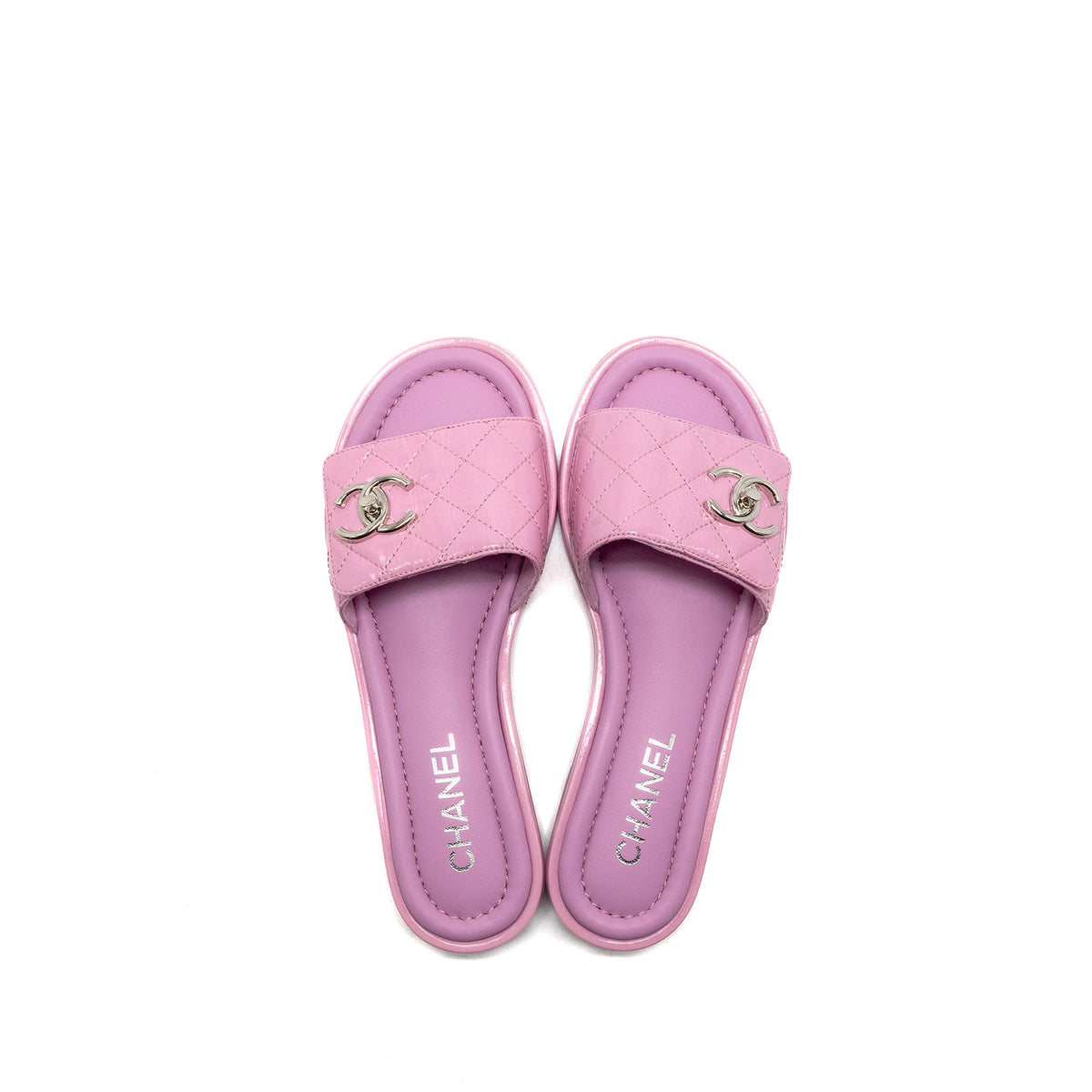 chanel-size-37-mules-sandals-patent-leather-pink-copy