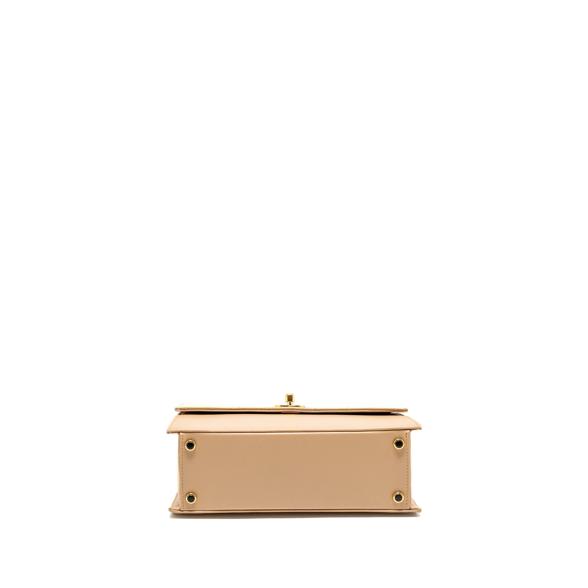 chanel-vintage-trapezoid-shoulder-bag-quilted-lambskin-beige-ghw