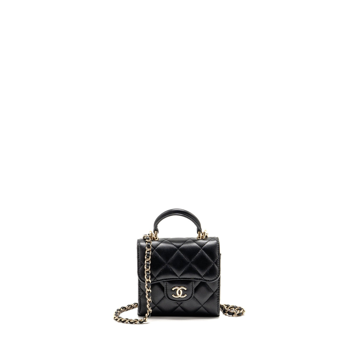 chanel-top-handle-mini-flap-clutch-with-chain-black-lambskin-lghw