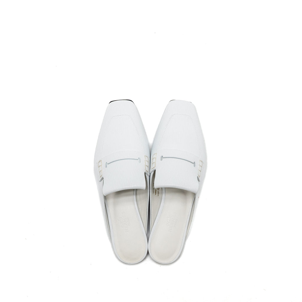 hermes-size-35-eloge-mules-chevre-liegee-blanc