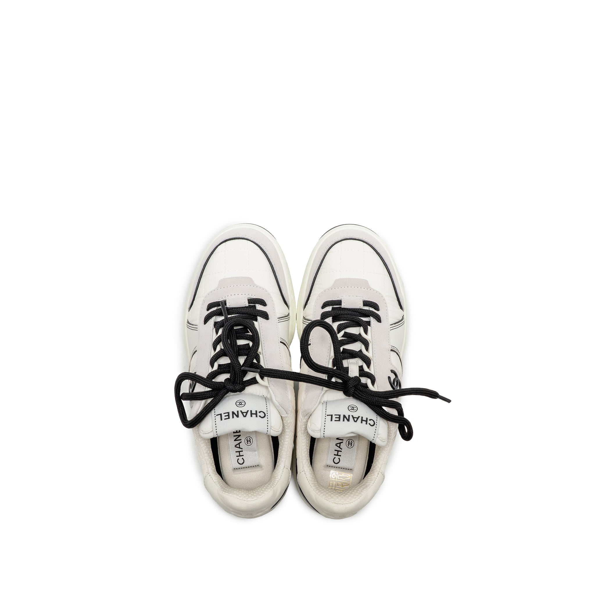 chanel-size-36-cc-sneakers-suede-fabric-calfskin-white-light-grey-black-copy