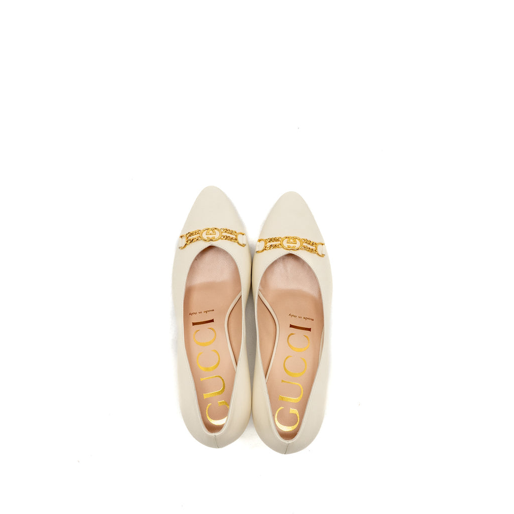 gucci-size-35-interlocking-g-horsebit-detailed-pumps-leather-white-ghw