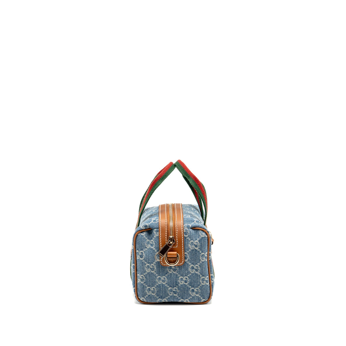 gucci-mini-gg-handbag-gg-denim-leather-light-blue-white-brown-ghw