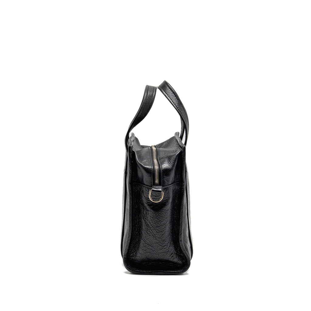 balenciaga-bazar-mini-shopper-tote-bag-crackled-calfskin-black-shw