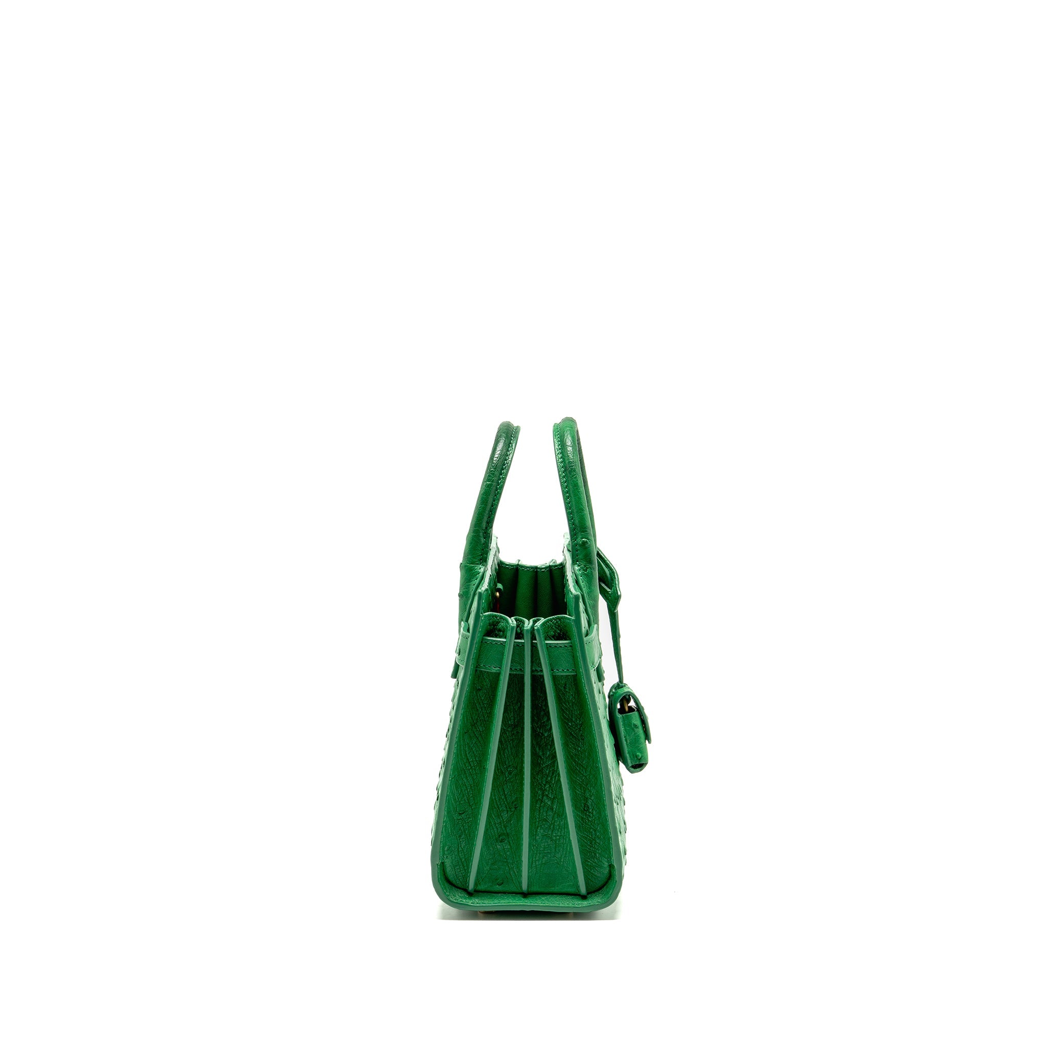 saint-laurent-ysl-nano-sac-de-jour-tote-ostrich-green-ghw