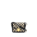 celine-teen-triomphe-bag-triomphe-canvas-calfskin-black-white-ghw-copy