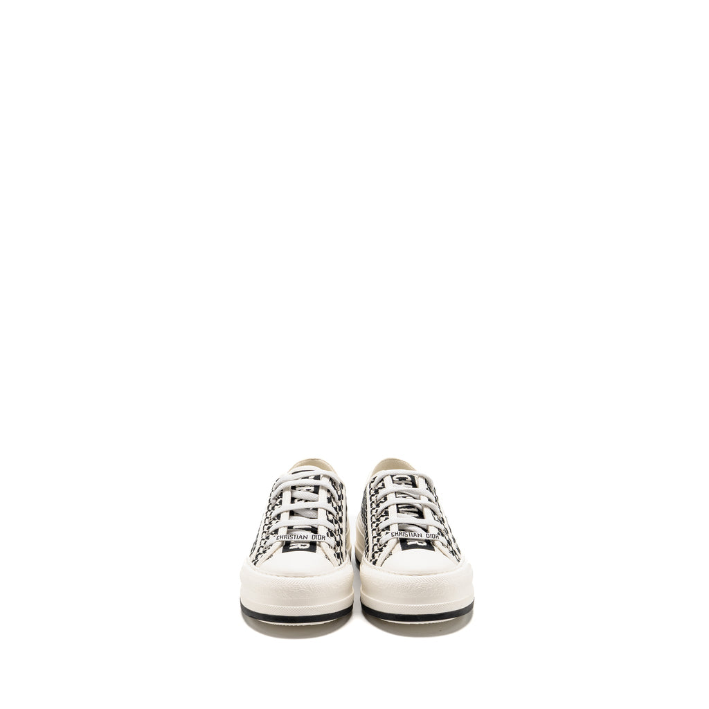 dior-size-35-walkndior-platform-sneaker-houndstooth-white-black