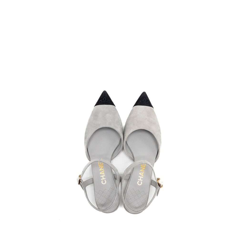 chanel-size-37-slingbacks-shoes-suede-kidskin-grosgrain-black-light-grey-ghw-copy