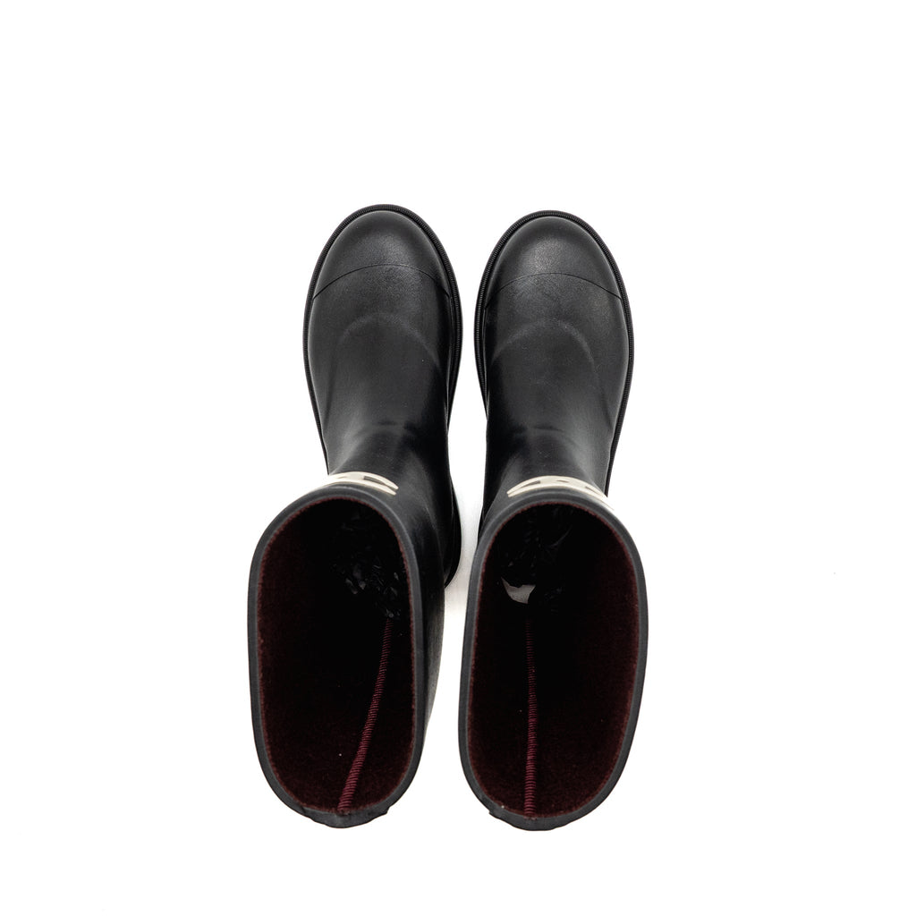 chanel-size-38-25b-high-boots-caoutchouc-black