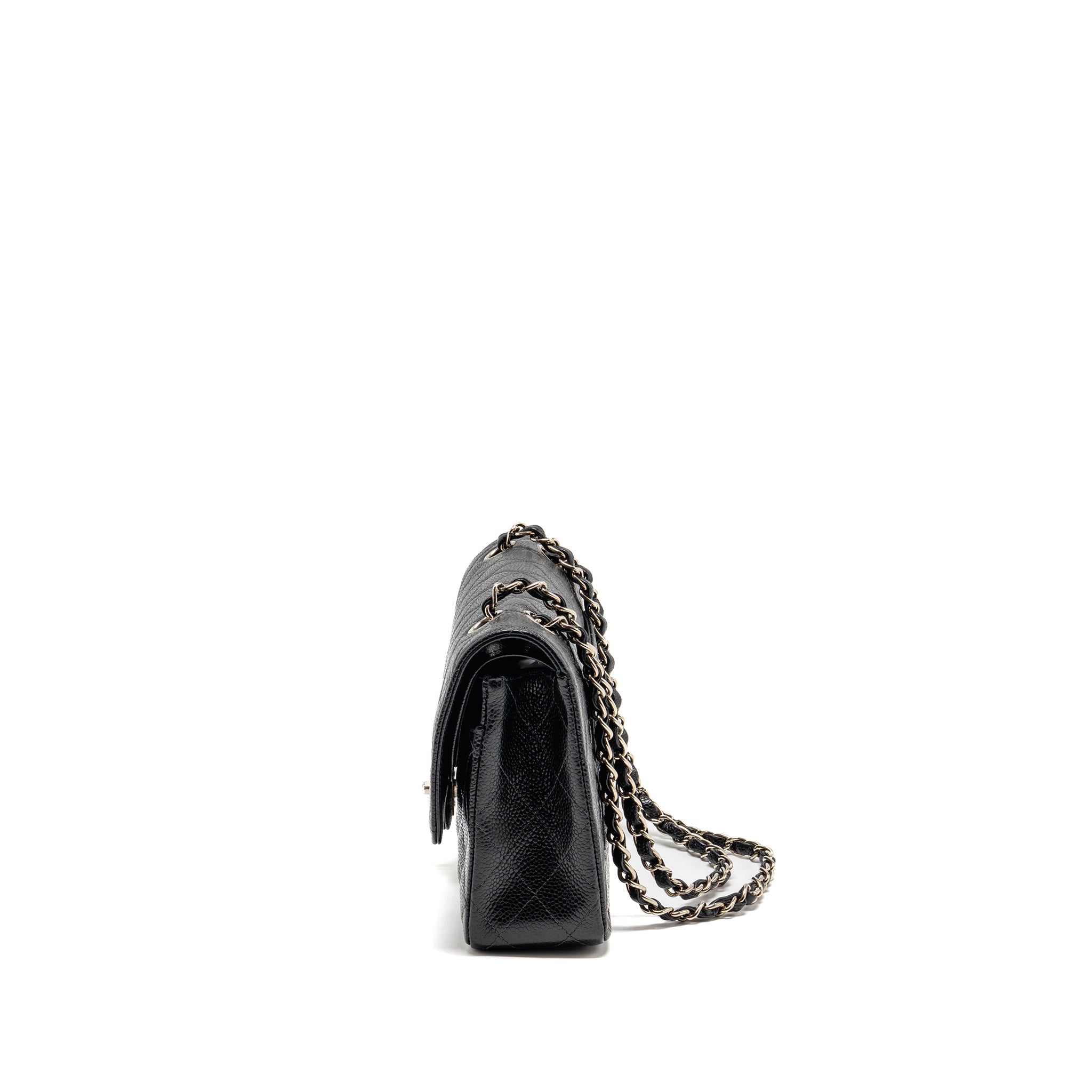 chanel-medium-classic-double-flap-bag-caviar-black-shw-9