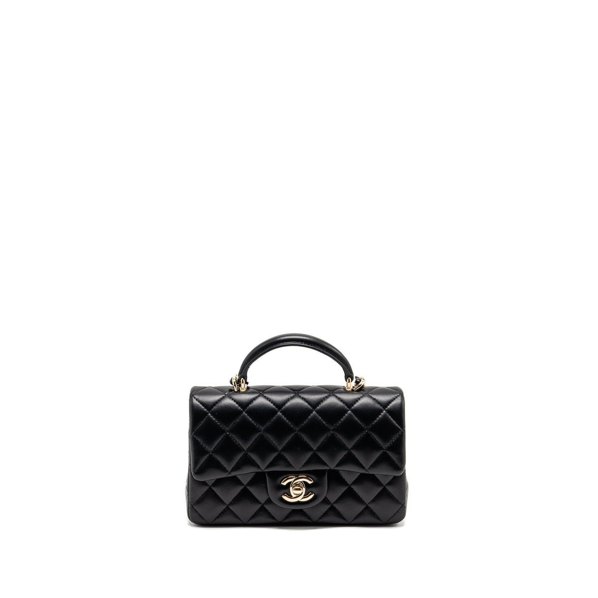 chanel-top-handle-mini-rectangular-flap-bag-lambskin-black-lghwmicrochip-4