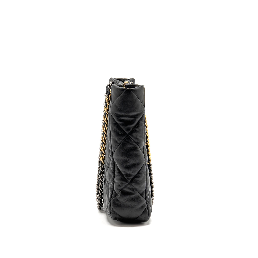 chanel-small-19-shopping-bag-shiny-lambskin-black-multicolour-hardware-microchip