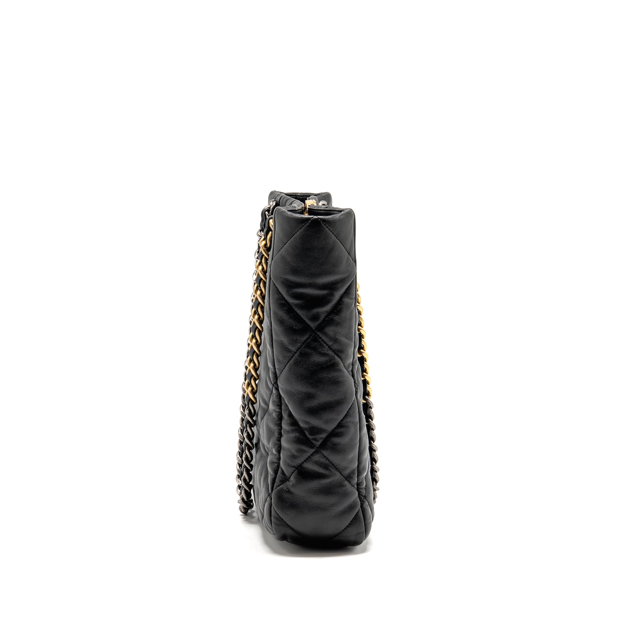 chanel-small-19-shopping-bag-shiny-lambskin-black-multicolour-hardware-microchip