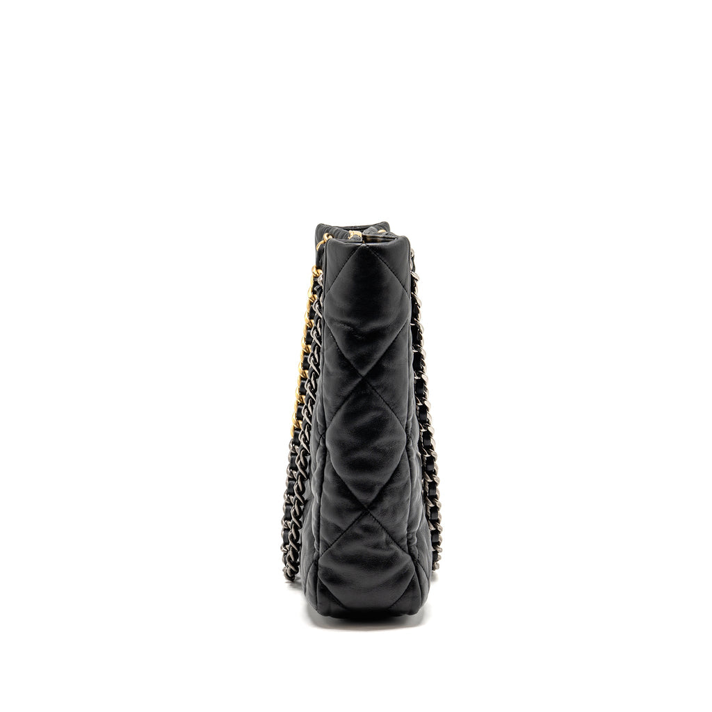 chanel-small-19-shopping-bag-shiny-lambskin-black-multicolour-hardware-microchip