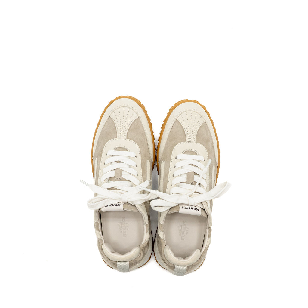 hermes-size-36-femme-jet-sneaker-chevre-velours-beige-esquisse