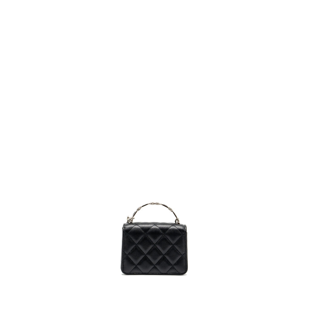 chanel-mini-flap-bag-enamel-top-handle-caviar-black-shw